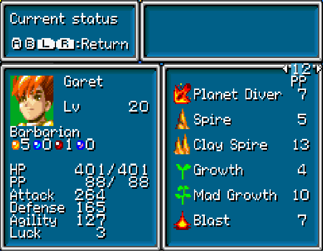 Brute Class Golden Sun